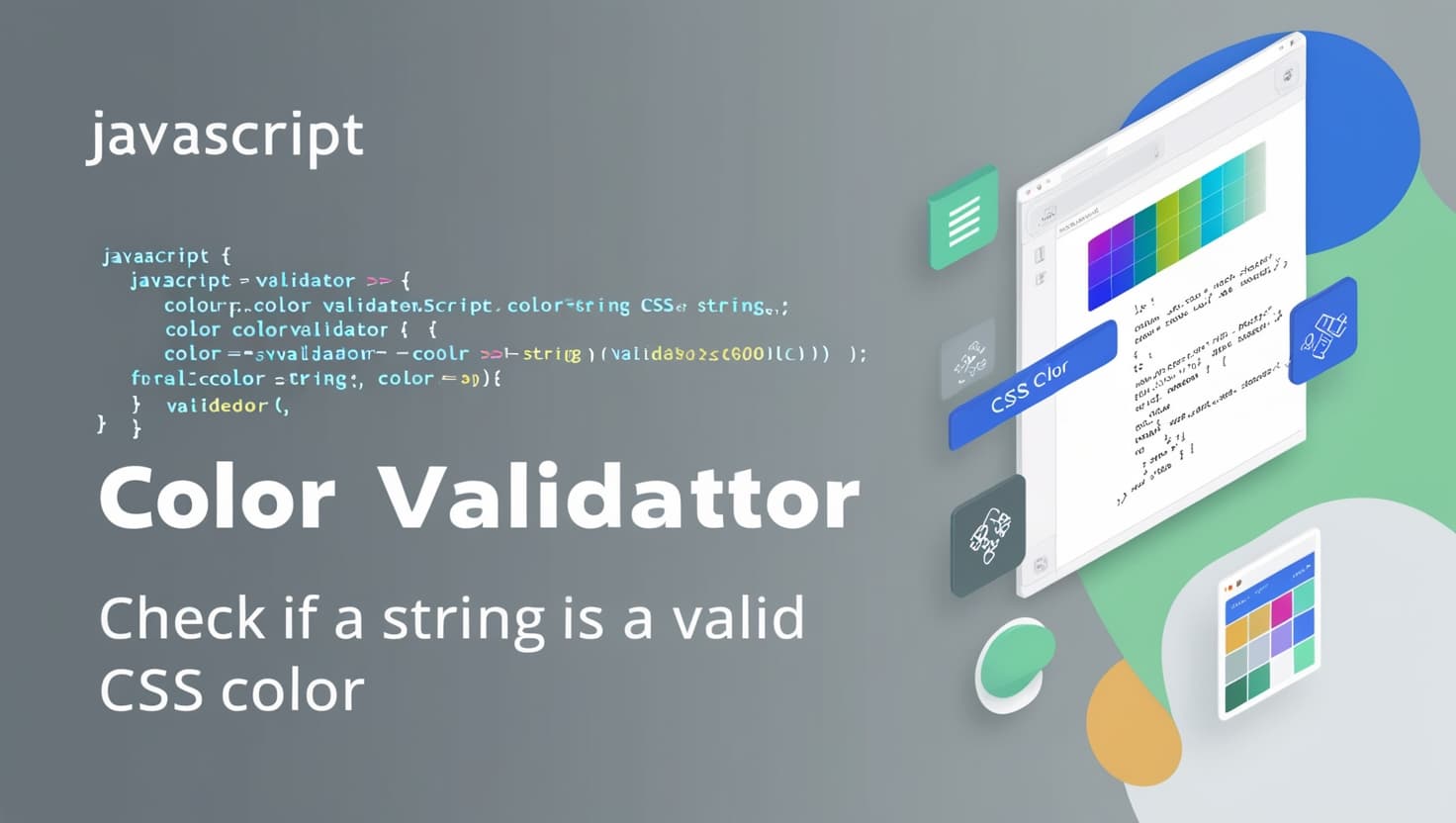 Color Validation Example